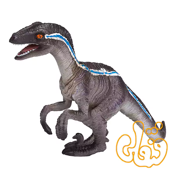 فیگور دایناسور ولوسیراپتور خمیده موجو Velociraptor Crouching 381022